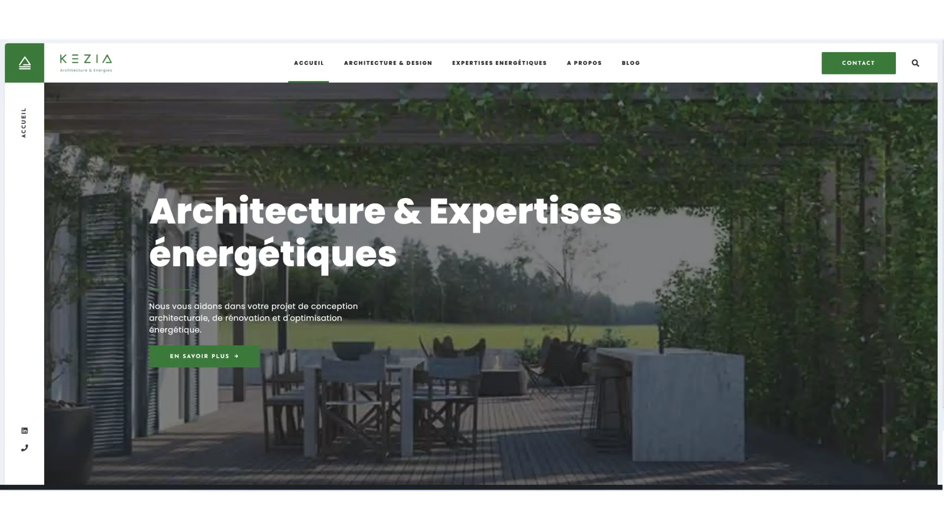 RadiantGloom - Website Creation for an Architectural Agency